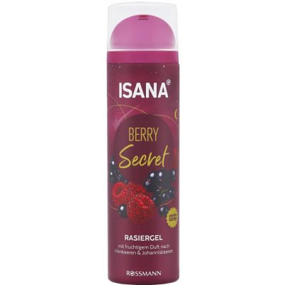 ISANA Gel na holení Berry Secret 200 ml – Zboží Dáma