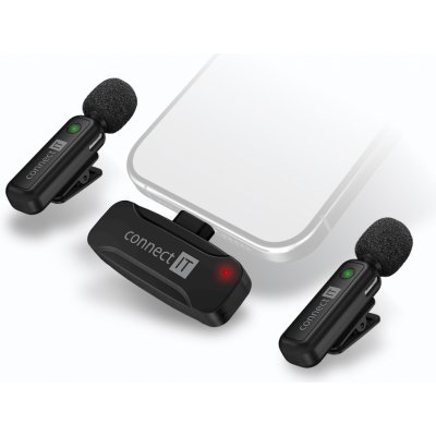 Connect IT Wireless Lavalier CMI-1011-BK – Sleviste.cz