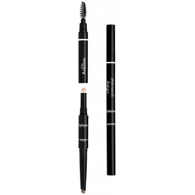 Sisley Phyto Sourcils Design 3v1 Brow Architect Pencil tužka na obočí Châtain 2 x 0,2 g – Zboží Dáma