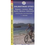 Dalmátské ostrovy 2 cykloturistická mapa 1:100 000 – Hledejceny.cz