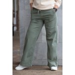 Džíny do gumy PALFI khaki F578-9 Khaki – Sleviste.cz