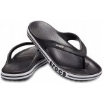 Crocs Bayaband Flip žabky černá bílá – Sleviste.cz