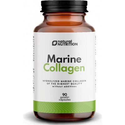 Natural Nutrition hydrolyzovaný mořský kolagen 90 kapslí – Hledejceny.cz