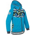 Unuo softshellová bunda bez zateplení Autíčka aqua – Zboží Dáma