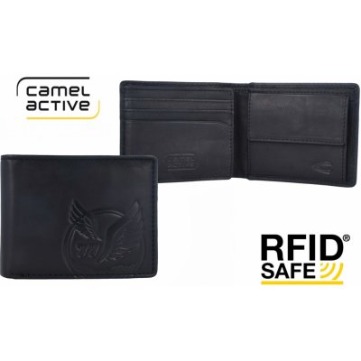 Camel Active Malá pánská kožená peněženka 280 701 60 RFID SAFE – Hledejceny.cz