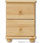Drewmax prádelník z masivního dřeva borovice KD104 pacyg – Zboží Dáma