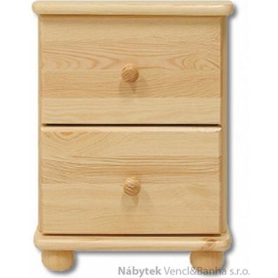 Drewmax prádelník z masivního dřeva borovice KD104 pacyg – Zboží Dáma