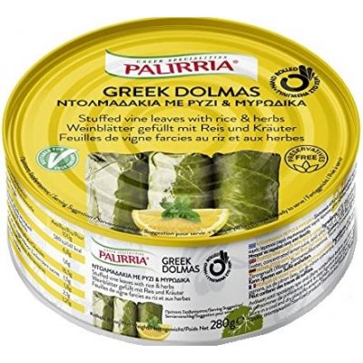 Palirria Plněné hroznové listy s rýží 280 g – Zboží Dáma
