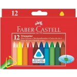 FABER-CASTELL Voskovky trojhranné 12ks – Zboží Mobilmania