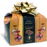 Selllot Belgické čokoládové lanýže s náplní karamel s mašlí 250 g – Sleviste.cz