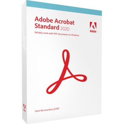 Adobe Acrobat Standard 2020 1 uživatel Lifetime OEM Elektronická licence – Zboží Živě