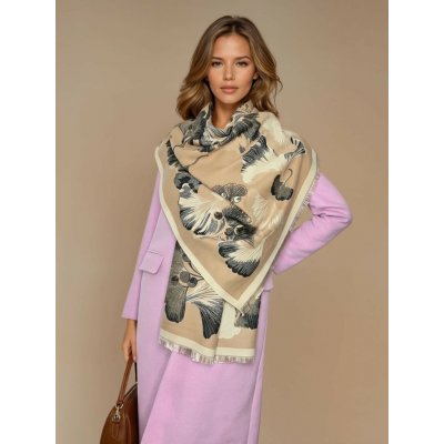 Italy Classic Scarf oboustranná šála Ginkgo Biloba – Sleviste.cz