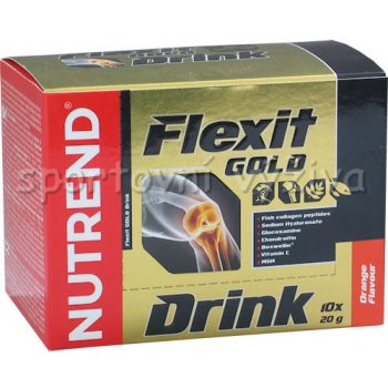 Nutrend Flexit Gold Drink Pomeranč 10 x 20 g