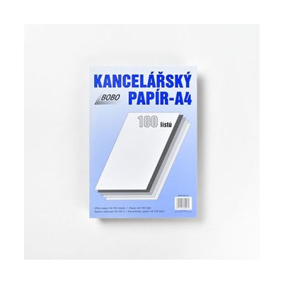 Kancelářský papír A4, 70 g, 100 listů – Zboží Dáma