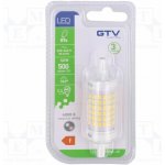 GTV Poland LD-J7806WE-40 Žárovka LED bílá neutrální R7S 230VAC 500lm 5W 360° 4000K – Zboží Živě