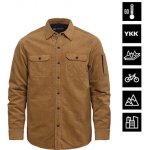 Vodoodpudivá zateplená košile Dough camel corduroy – Zboží Dáma