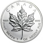 Royal Canadian Mint Stříbrná mince Canadian Maple Leaf 1 oz – Sleviste.cz