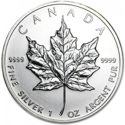 Royal Canadian Mint Stříbrná mince Canadian Maple Leaf 1 oz – Sleviste.cz