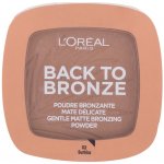 L'Oréal Paris Wake Up & Glow Back to Bronze bronzer 02 Sunkiss 9 g – Zboží Mobilmania