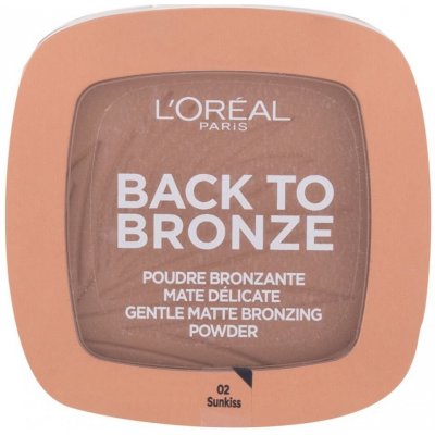 L'Oréal Paris Wake Up & Glow Back to Bronze bronzer 02 Sunkiss 9 g – Hledejceny.cz