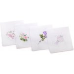 Etex dámský luxusní kapesník bílý bez vyšívky L28 – Zboží Mobilmania