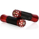 MOTION STUFF rukojeti s kovovými částmi Premium červené | Zboží Auto