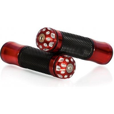 MOTION STUFF rukojeti s kovovými částmi Premium červené | Zboží Auto
