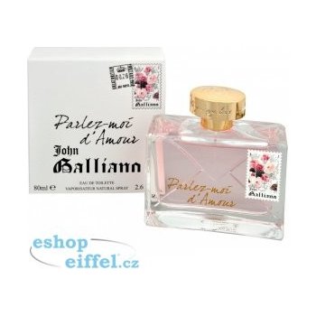 John Galliano Parlez Moi d´Amour toaletní voda dámská 50 ml