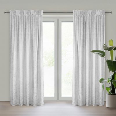 EUROFIRANY ZATEMŇOVACÍ ZÁVĚS NA PÁSCE AVENA 135X270 CM VZOROVANÁ – Hledejceny.cz