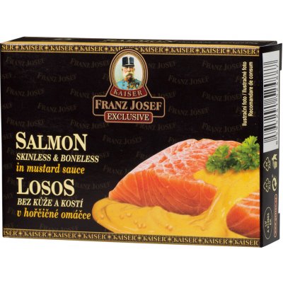 Franz Josef Kaiser Losos v hořčičné omáčce 110 g – Zboží Dáma