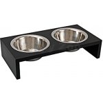 Karlie-Flamingo dvojMiska se stojánkem Kobushi L 2 x 650 ml 47 x 25 x 11 cm – Zboží Mobilmania