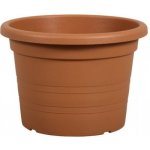 Nohel Garden květináč CILINDRO plastový hnědý 40x28 cm – Zboží Dáma