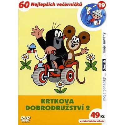 Krtkova dobrodružství 2 papírový obal pošetka DVD – Zbozi.Blesk.cz