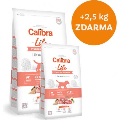 Calibra Dog Life Starter & Puppy Lamb 14,5 kg – Hledejceny.cz