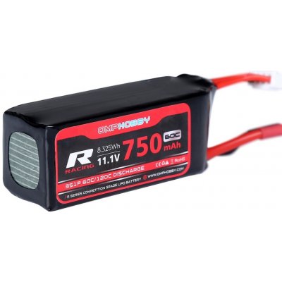 OMP M2 Lipo akumulátor 11.1V 3S 750mAh 45C – Zboží Mobilmania