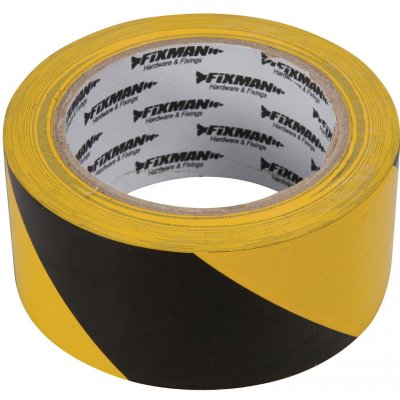 Fixman Výstražná lepící páska 50 mm × 33 m 190195 žluto-černá – Zboží Dáma