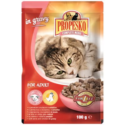 Propesko Cat jehněčí a kuřecí 100 g