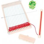 Bigjigs Toys Tkalcovský stav – Zboží Dáma