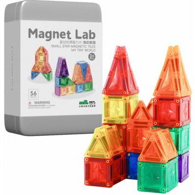 MNTL Mini magnetická stavebnice My Tiny World- 56 ks – Zboží Živě