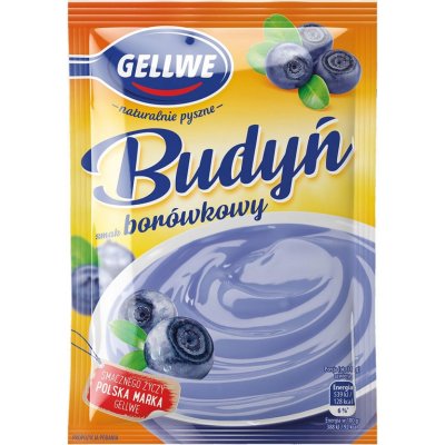 Gellwe Puding borůvkový 40 g – Zboží Dáma