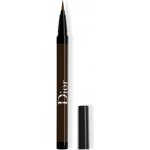 Dior Diorshow On Stage Liner tekuté oční linky v peru voděodolné 781 Matte Brown 0,55 ml