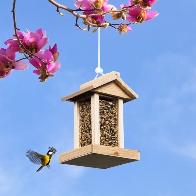 Haushalt international Závěsné dřevěné krmítko pro ptáky – Hledejceny.cz