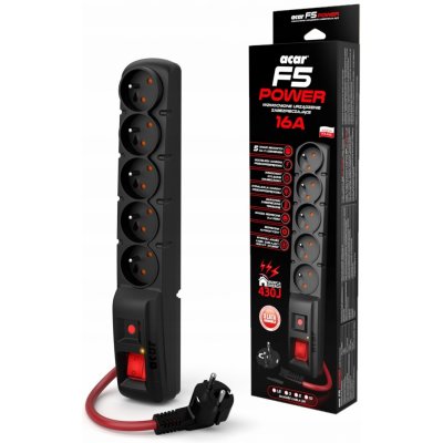 Premiumcord Acar F5, ppacarf5-3power – Zboží Živě