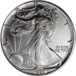 U.S. Mint stříbrná mince American Eagle 1990 1 oz – Zboží Mobilmania