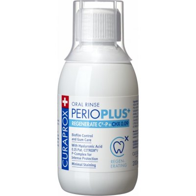 Curaprox Perio Plus+ Regenerate 0,09% CHX + HA 200 ml – Zboží Dáma