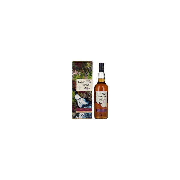 Whisky Talisker Single Malt Whisky 18y 45,8% 0,7 l (tuba)