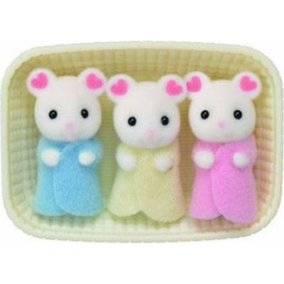 Sylvanian Families Baby Marshmallow myšky trojčata – Sleviste.cz