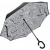 Deštník Gregorio Wyddion deštník obrácený dámský bílý