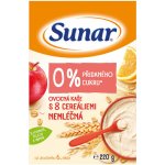 Sunar nemléčná kaše 8 cereálií ovocná 225 g – Zboží Dáma