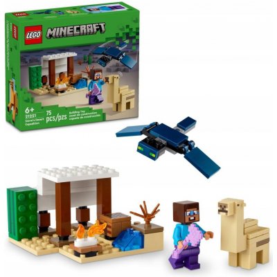 LEGO® Minecraft 21251 Stevova pouštní expedice – Hledejceny.cz